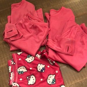 Cuddl Dud lot. Size 7/8